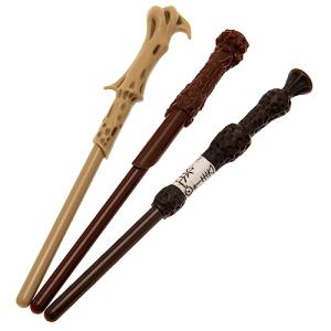 Harry Potter Wand Pen Set – Pack of 3
