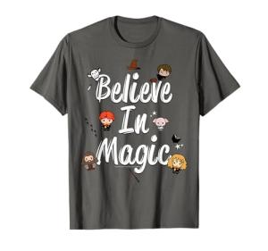 Harry Potter Believe in Magic Cartoon T-Shirt