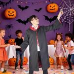 Harry Potter Wizard Costume Robe with Tie & Wand