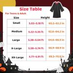 Harry Potter Wizard Costume Robe with Tie & Wand