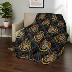 Harry Potter Hogwarts Quilted Throw Blanket, 60x80