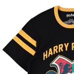 Harry Potter Hogwarts Varsity Stripe Tee - Black