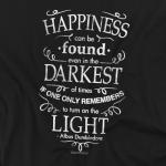 Dumbledore Happiness Quote T-Shirt and Stickers