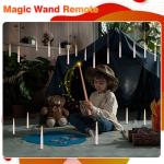 Floating Candles with Wand - Magic Party Decor