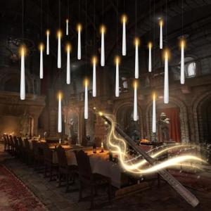 20 LED Floating Candles with Wand Remote