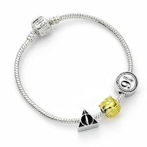 Harry Potter Silver Plated Bracelet with Charms