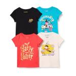 Harry Potter Girls' Hogwarts T-Shirt Set, 4-Pack