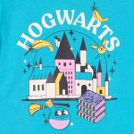 Harry Potter Girls' Hogwarts T-Shirt Set, 4-Pack