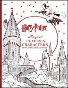 Official Harry Potter Magical Places Coloring Book