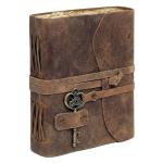 Vintage Leather Journal - Antique Harry Potter Style