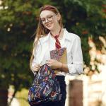 Burgundy and Yellow Stripe Headband for Cosplay