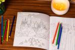 Glow in the Dark Harry Potter Coloring Book