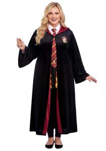 Deluxe Plus Size Hermione Gryffindor Costume Robe