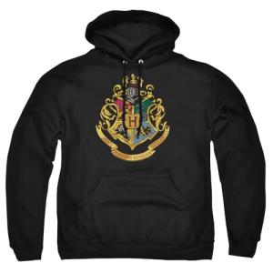Harry Potter Hogwarts Logo Hooded Sweatshirt - X-Large