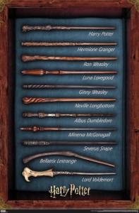 Harry Potter Wands Wall Poster: Premium Unframed