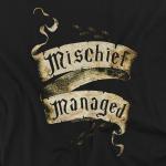 Mischief Managed Marauder's Map T-Shirt - Black