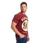 Harry Potter Platform 9 ¾ Men's Maroon T-Shirt