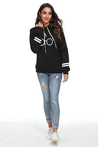 Harry Potter Glasses Hoodie for Women & Teens