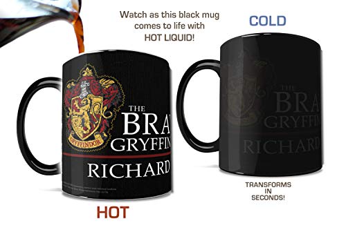Personalized Gryffindor Heat Sensitive Mug