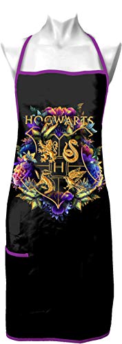 Hogwarts Crest Apron - Fun Harry Potter Kitchen