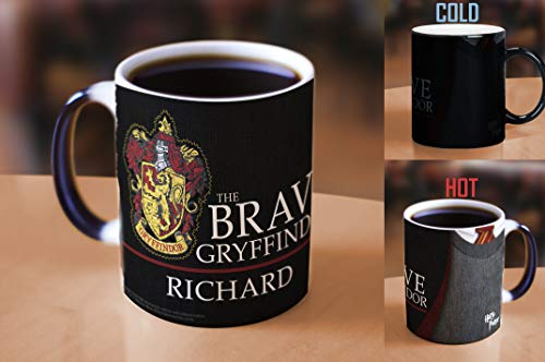Personalized Gryffindor Heat Sensitive Mug