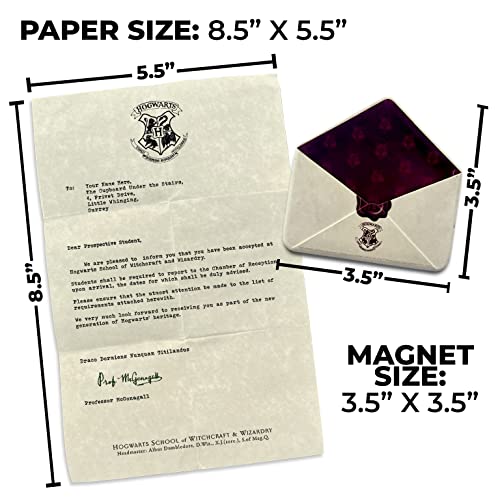 Personalized Hogwarts Acceptance Letter Magnet