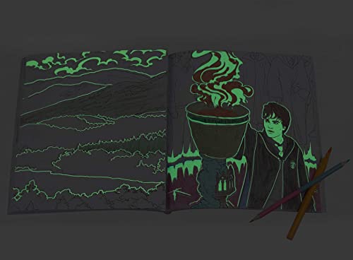 Glow in the Dark Harry Potter Coloring Book
