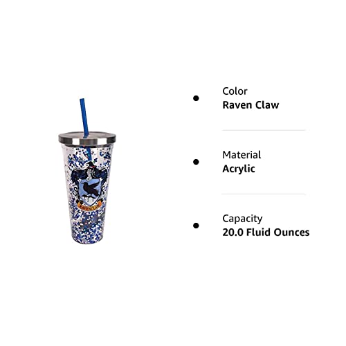 Harry Potter Ravenclaw Glitter Tumbler - 20 oz