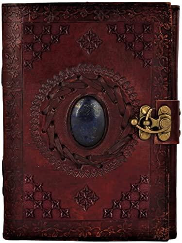 Handmade Harry Potter Leather Journal with Buckle Closure