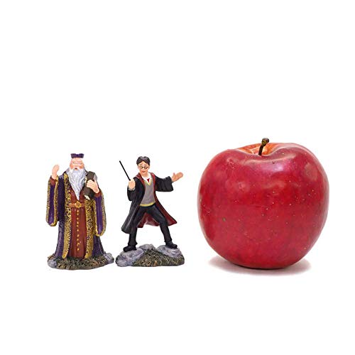 Harry and Headmaster Figurine Set for Potter Village
