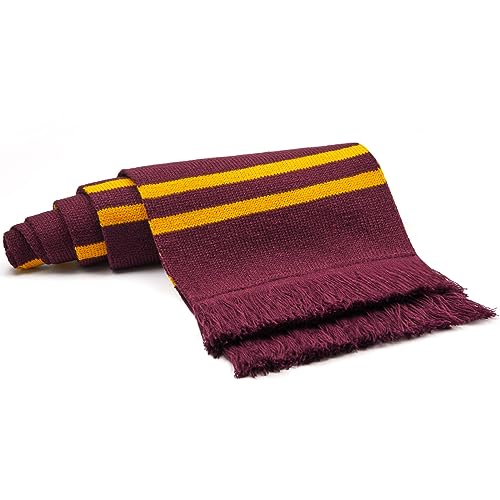 Harry Potter Striped Scarf: Halloween Cosplay Costume Accessory