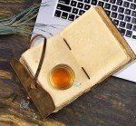 Vintage Leather Harry Potter Journal with Deckle Edge Paper