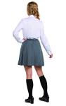 Gryffindor Skirt in Gray and Gold, Women's Medium