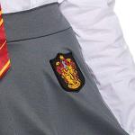 Gryffindor Skirt in Gray and Gold, Women's Medium