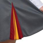 Gryffindor Skirt in Gray and Gold, Women's Medium