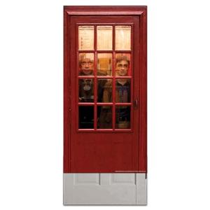 Harry Potter Telephone Booth Door Cover, 30" x 60
