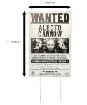 Harry Potter Wanted Poster Lawn Decor Sign