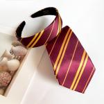 Burgundy and Yellow Stripe Headband for Cosplay