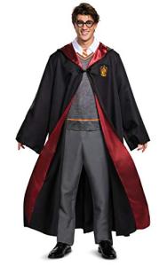 Harry Potter Deluxe Men's Costume - Black & Red