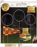 Harry Potter Quidditch Rings and Flags Lawn Decor