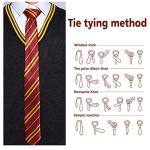 Harry Potter Cosplay Tie and Glasses Set