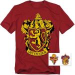 Gryffindor Logo T-Shirt & Stickers Set