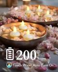 Flameless Floating Candles - 24 Pack Warm White
