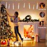 Floating LED Candles with Wand for Halloween Decor