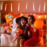 Floating LED Candles with Wand for Halloween Decor