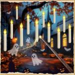Floating Candles with Wand Remote - 12 Pcs