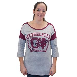 Gryffindor Athletic Tee Shirt in Heather Grey