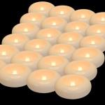 Flameless LED Floating Candles - 24 Pack