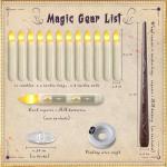 Floating Candles with Wand Remote - 12 Pcs