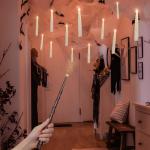 Floating Candles with Wand - Harry Potter Theme